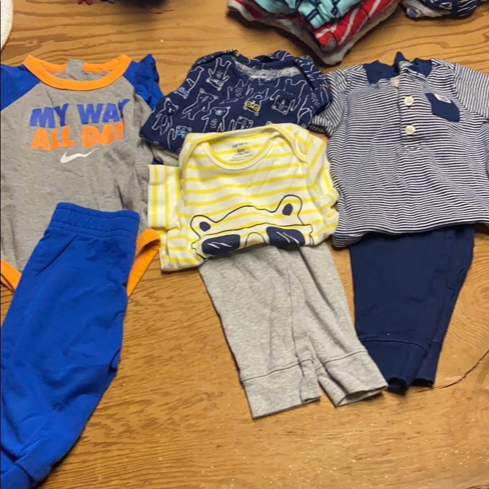 3 outfits boys 9mo